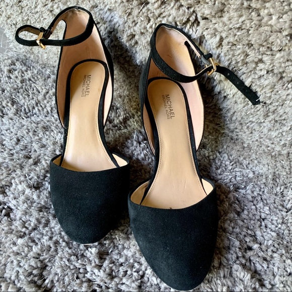 Michael Kors Georgina ankle strap suede heels - Picture 10 of 13